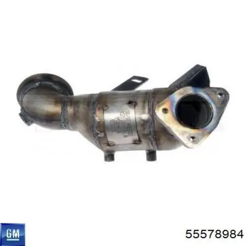 55578984 General Motors Каталітичний нейтралізатор відпрацьованих газів