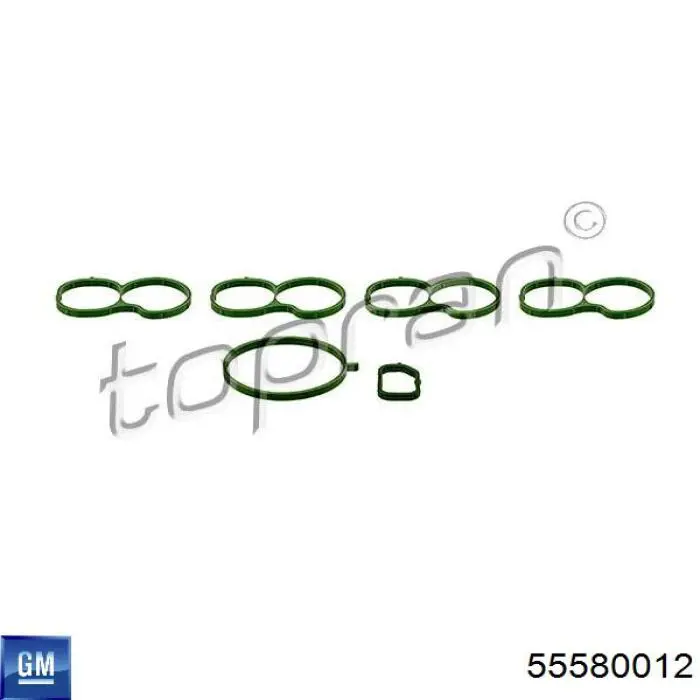 GA7303 Starline Прокладка впускного колектора