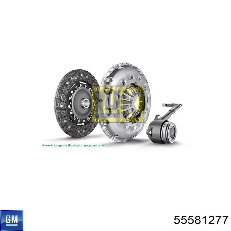 55581277 General Motors Зчеплення в зборі