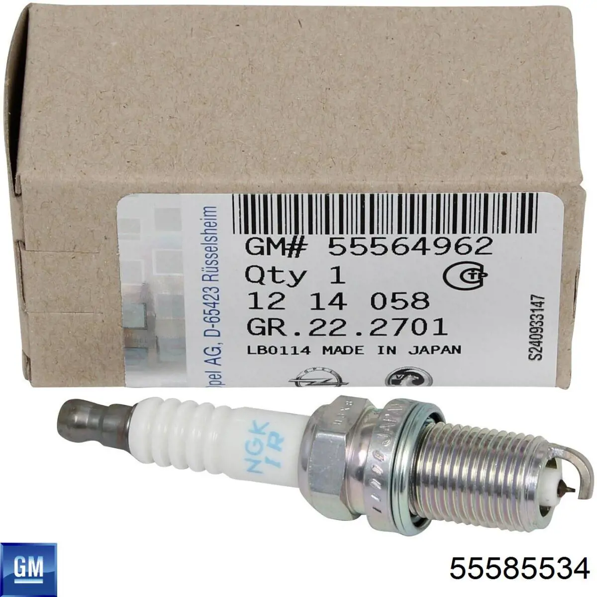Купити 55585534 General Motors Свічка запалювання