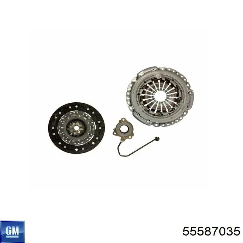 Зчеплення General Motors 55587035 ціна, від 38.69 USD