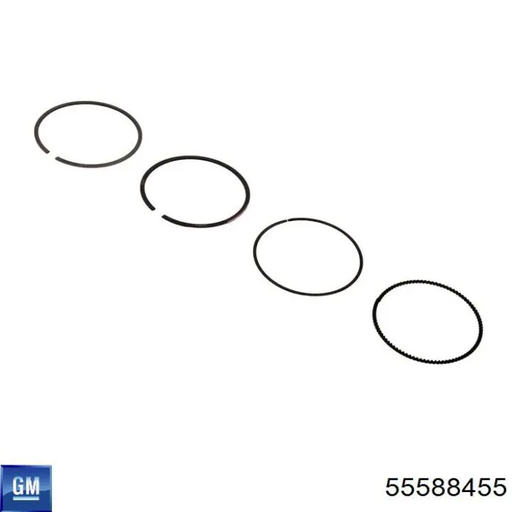 Купити 630246 Opel Кільця поршневі на 1 циліндр, STD.