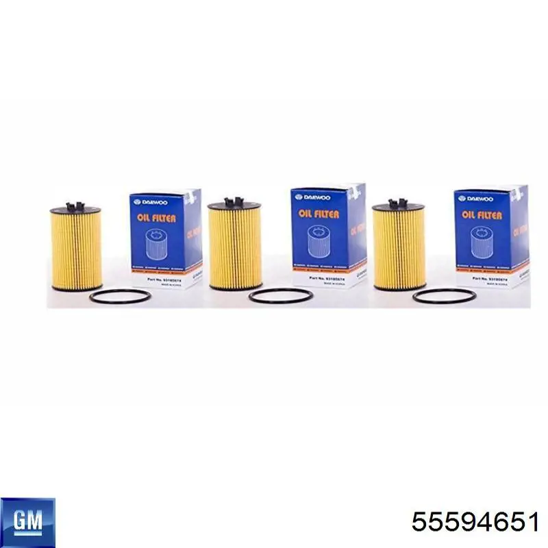 Масляний фільтр 55594651 General Motors