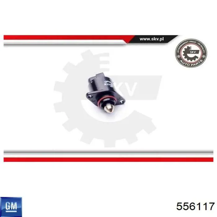 556117 General Motors Регулятори пневмогальм
