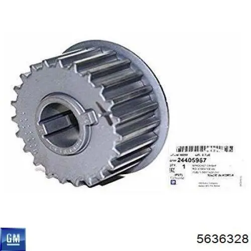 Зірочка приводу коленвала двигуна General Motors 5636328 ціна, від 8.44 USD
