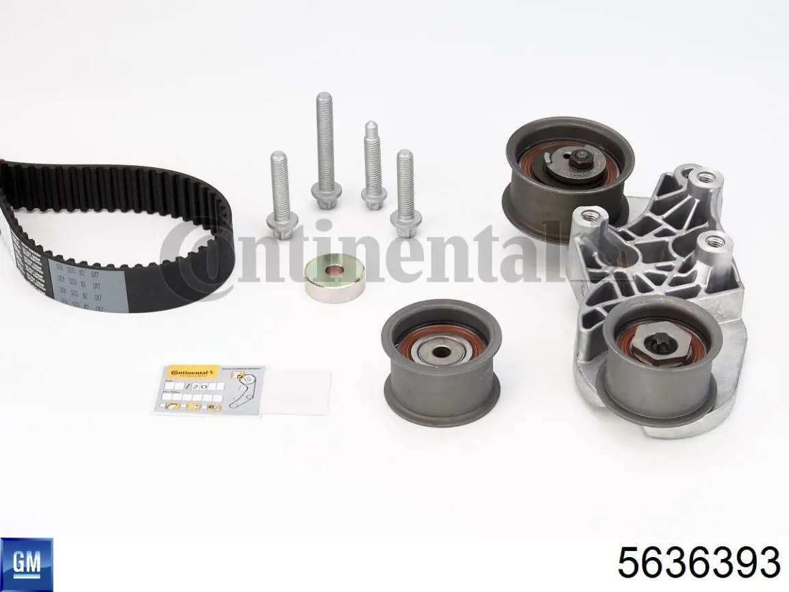 Комплект ГРМ General Motors 5636393 ціна, від 205.23 USD