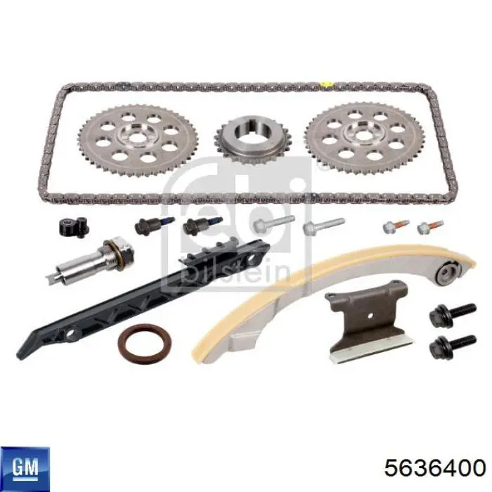 Ланцюг ГРМ, комплект General Motors 5636400 ціна, від 133.89 USD
