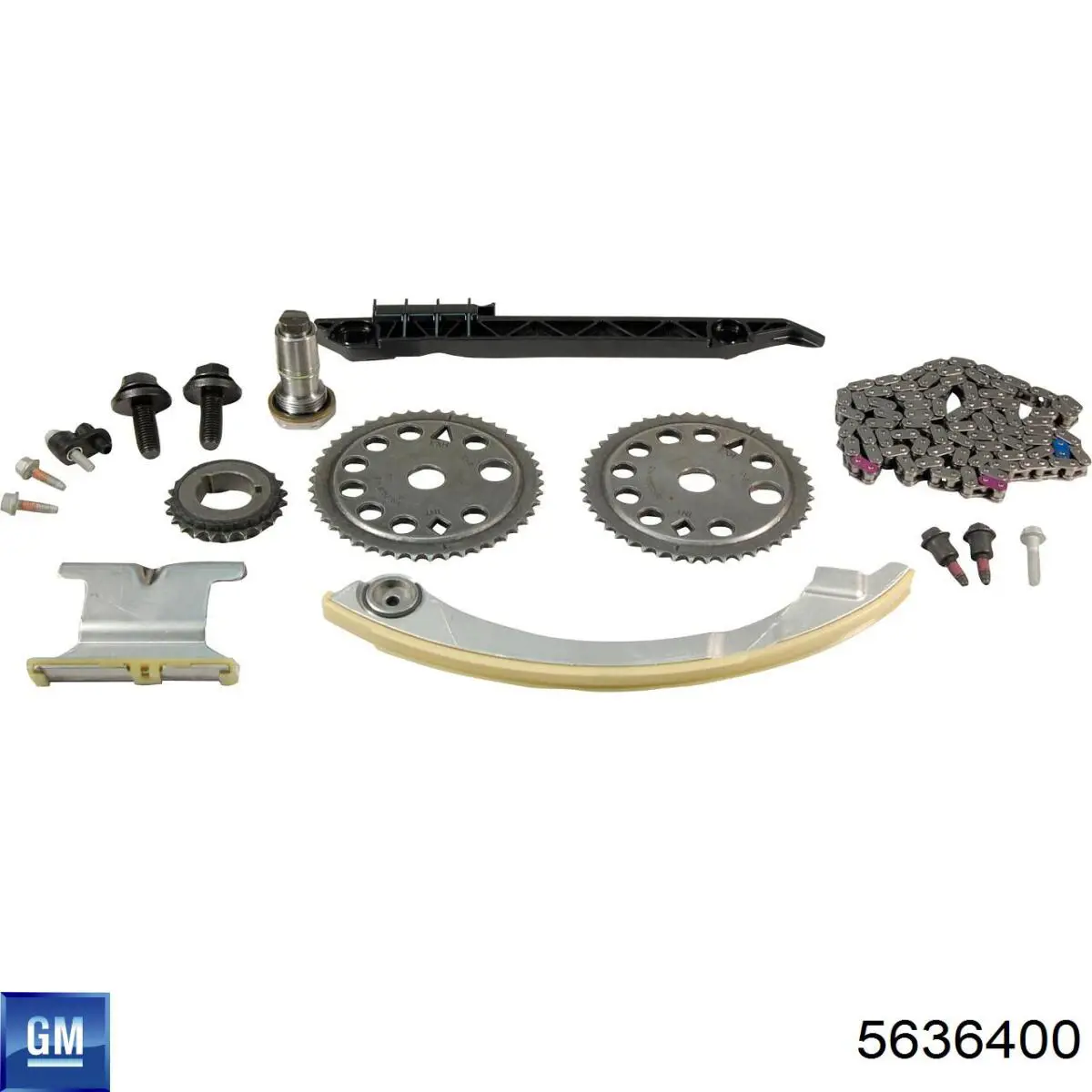 5636400 General Motors Ланцюг ГРМ, комплект