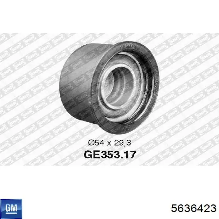 Купити 5636423 General Motors Ролик паразитний ГРМ