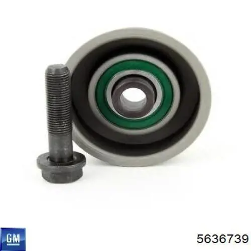 5636706 Opel Ролик натягувач