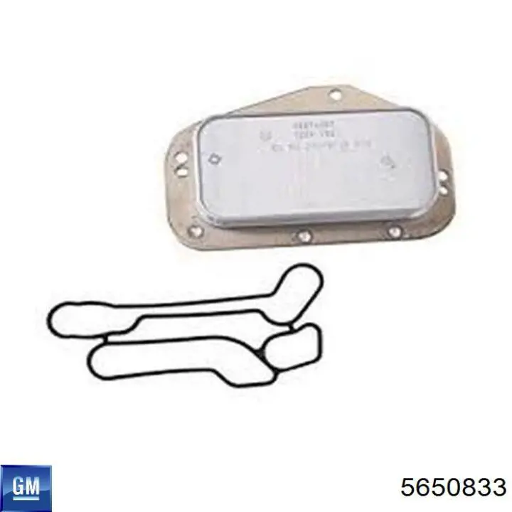 Купити 5650833 General Motors Радіатор масляний