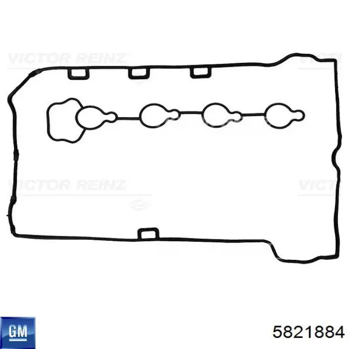 Прокладка клапанної кришки 5821884 General Motors