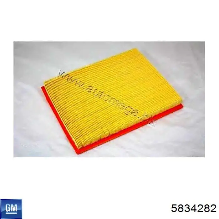Купити 5834282 General Motors Автомобільний фільтр повітря
