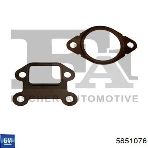 5851076 General Motors Клапан рециркуляції відпрацьованих газів EGR