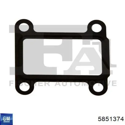 Купити 93181665 General Motors Прокладка EGR-клапана рециркуляції