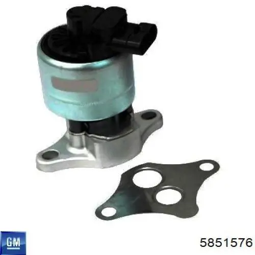 9198821 General Motors Клапан рециркуляції відпрацьованих газів EGR