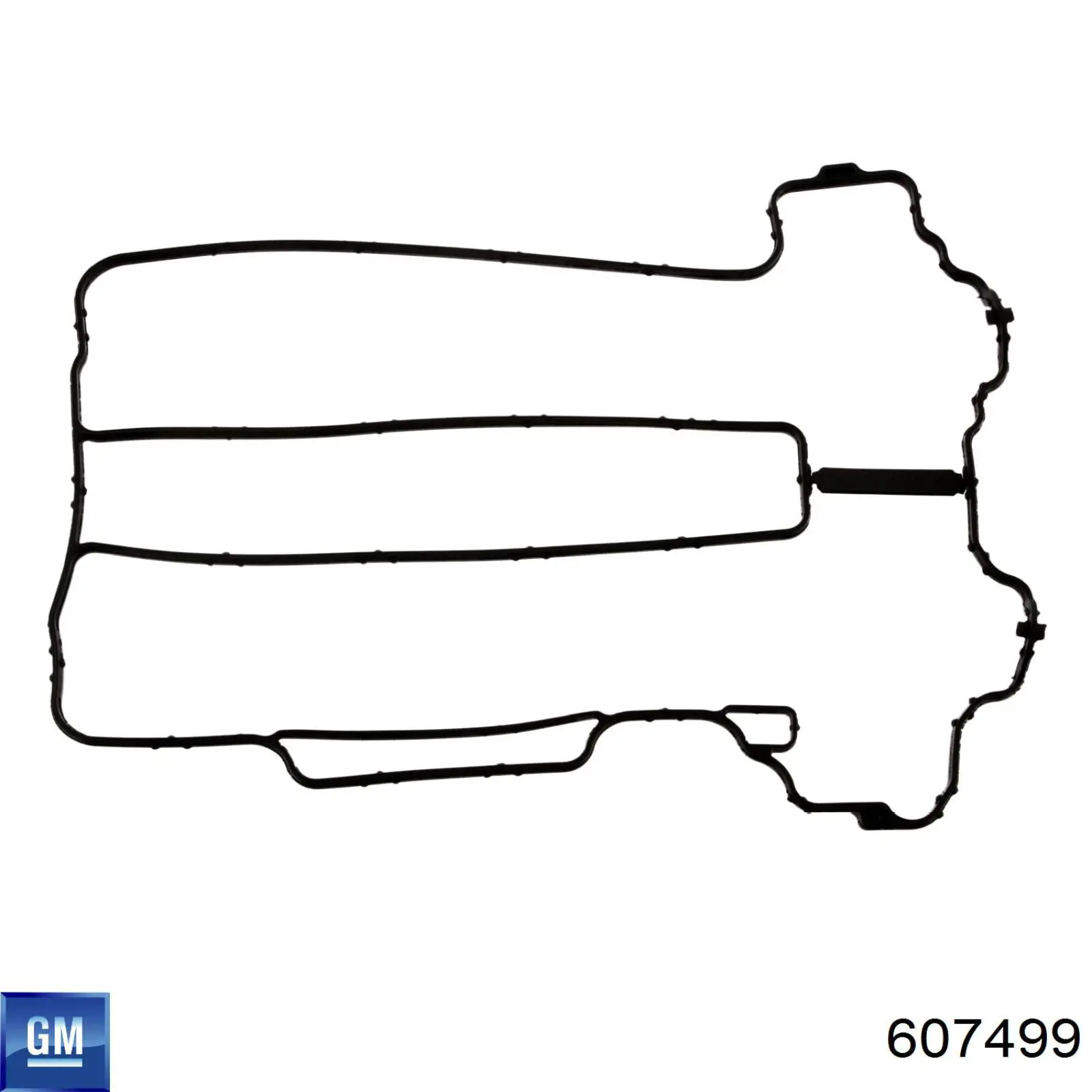 607499 General Motors Прокладка кришки клапанної 