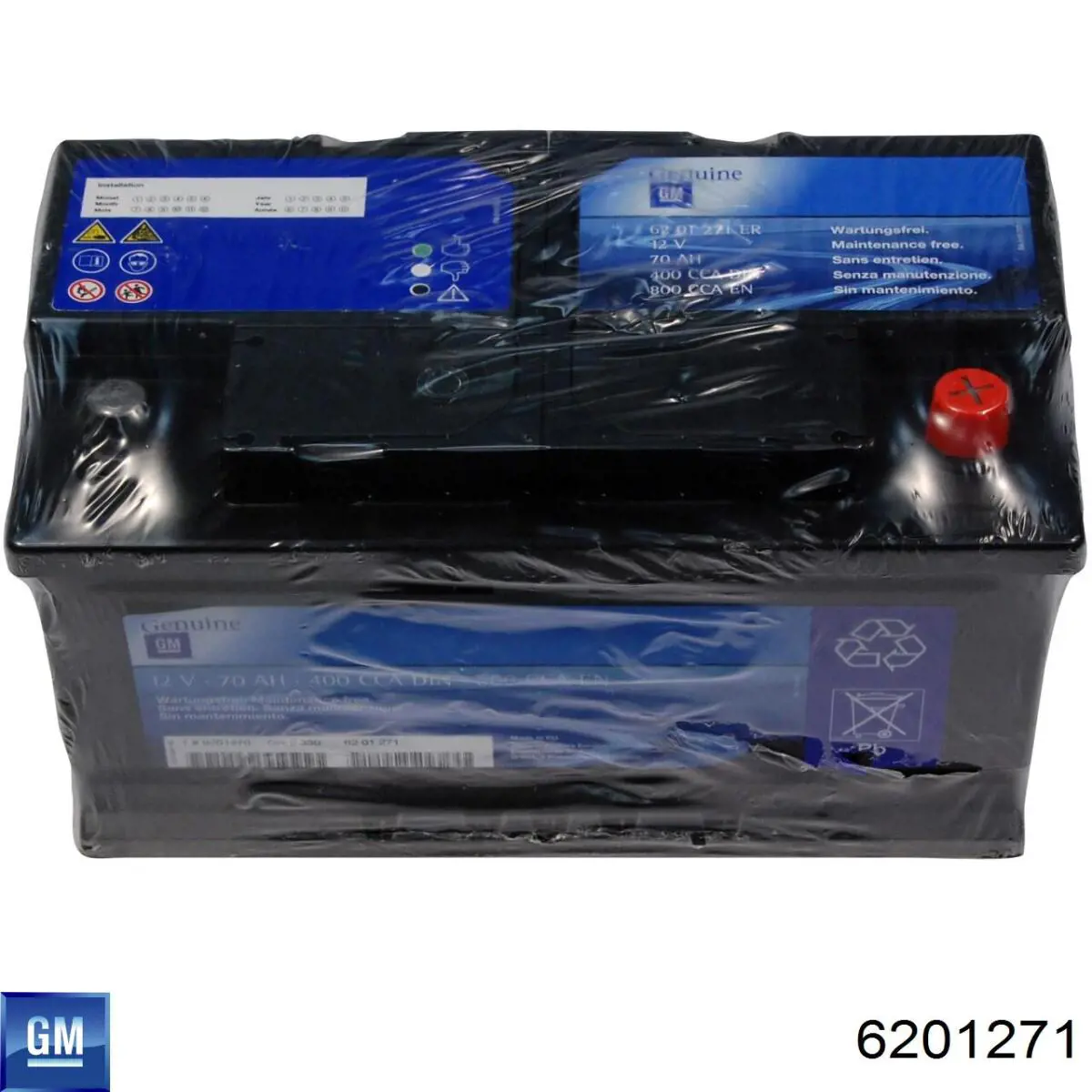 Купити 6201271 General Motors Автомобільна батарея