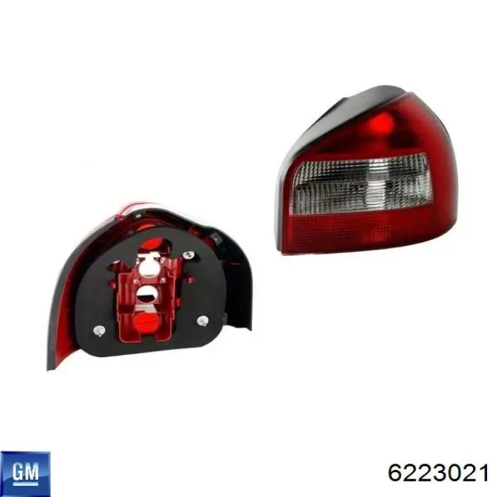 6223021 General Motors Задня ліва фара