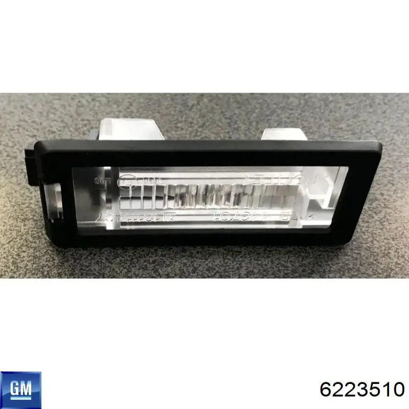 Ліхтар підсвічування заднього номерного знака L372100008LED Depo/Loro/Abakus