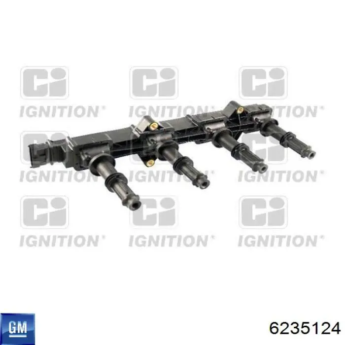 Котушка запалювання 6235124 General Motors