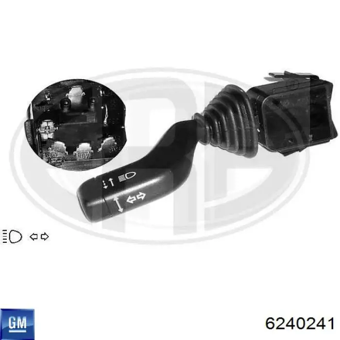 6240241 General Motors Перемикач підрульовий, лівий