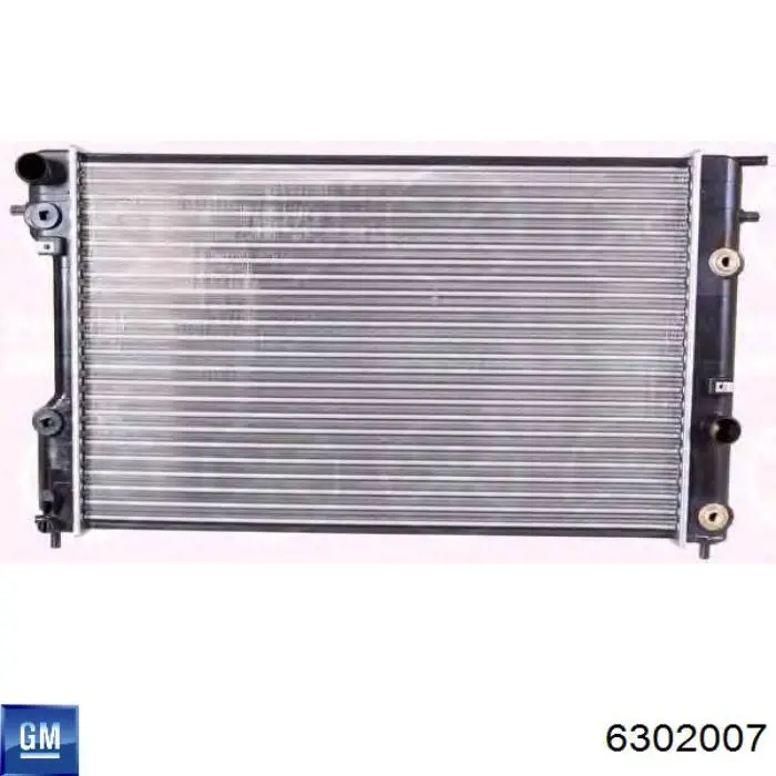 Радіатор основний General Motors 6302007 ціна, від 96.09 USD