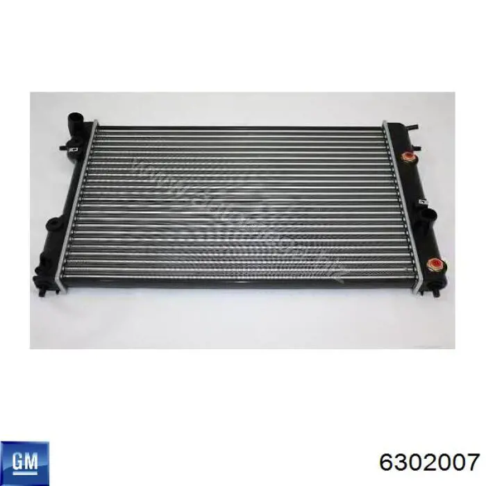 Купити 6302007 General Motors Радіатор двигуна