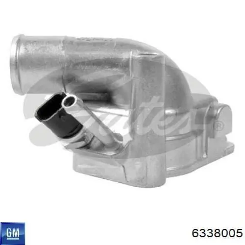 6338005 General Motors Корпус термостата в зборі
