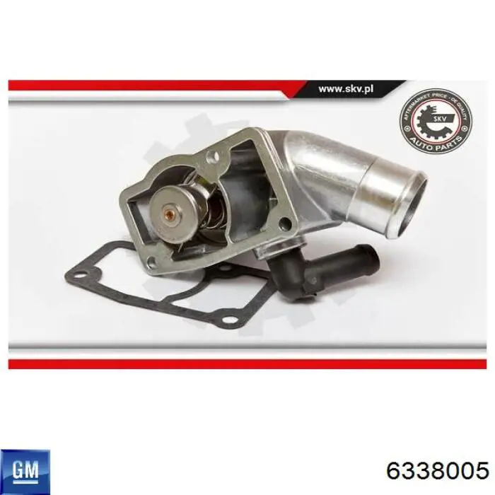 Купити 6338005 General Motors Корпус термостата