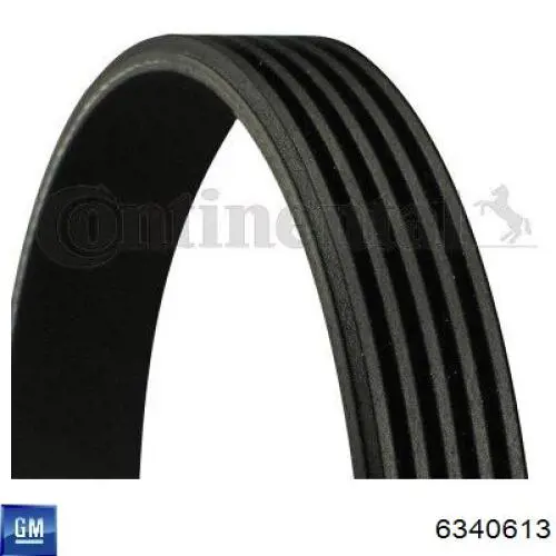 Клиновий ремінь General Motors 6340613 ціна, від 13.22 USD
