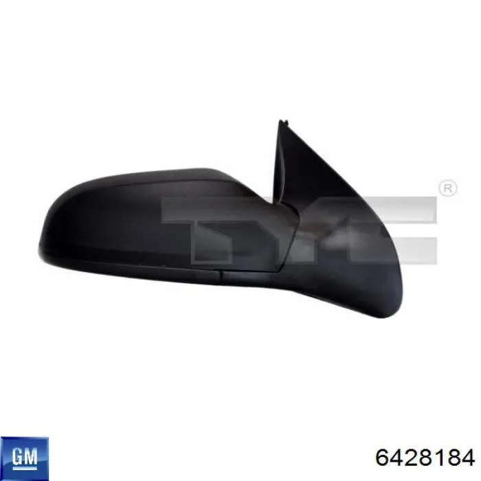 Праве бічне дзеркало General Motors 6428184 ціна, від 47.23 USD