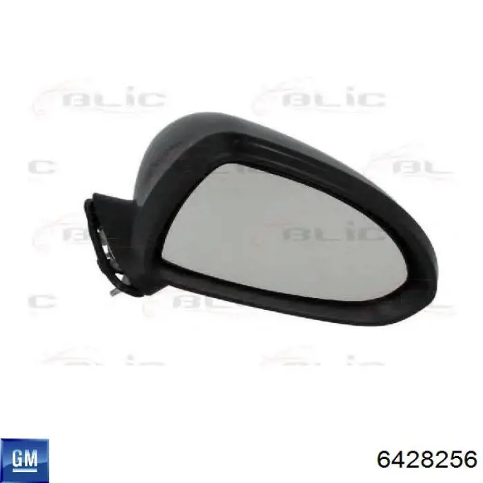 Праве бічне дзеркало General Motors 6428256 ціна, від 47.14 USD