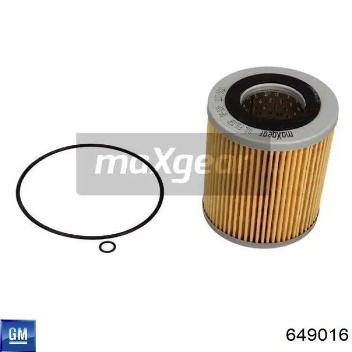 649016 General Motors Фільтр масла