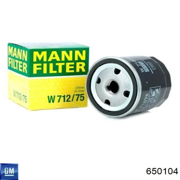 Корпус масляного фільтра General Motors 650104 ціна, від 3.02 USD