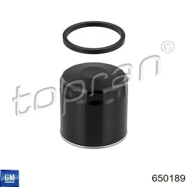 Масляний фільтр двигуна General Motors 650189 ціна, від 6.76 USD
