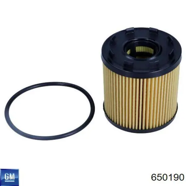 Масляний фільтр двигуна General Motors 650190 ціна, від 4.95 USD