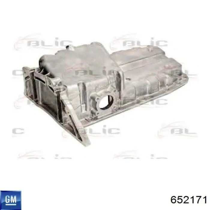 Піддон масляний картера двигуна 652171 General Motors