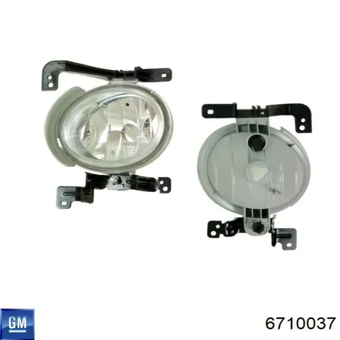 Купити 6710037 General Motors Фара протитуманна, ліва