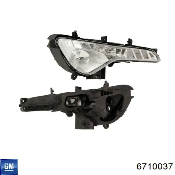 Фара, ліва General Motors 6710037