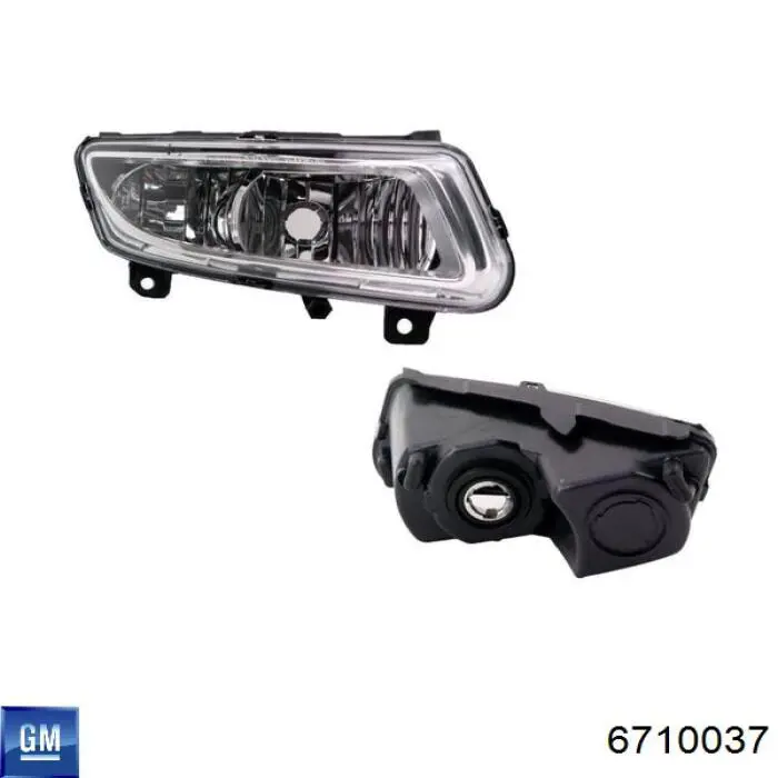 6710037 General Motors Протитуманка ліва