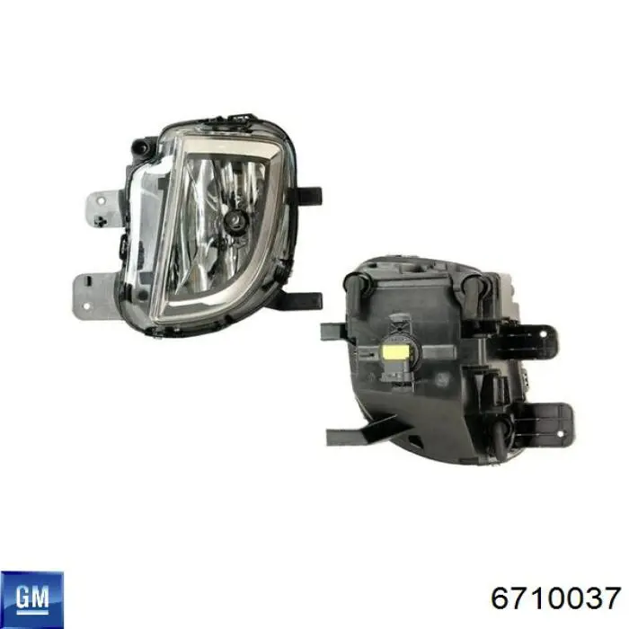 Туманка ліва General Motors 6710037 ціна, від 25.24 USD
