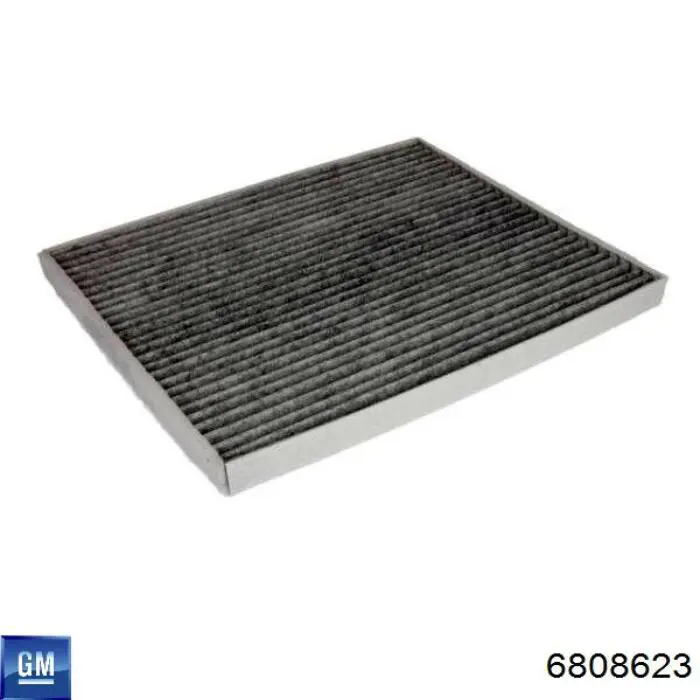 Фільтр повітряний обігрівача General Motors 6808623 ціна, від 8.93 USD