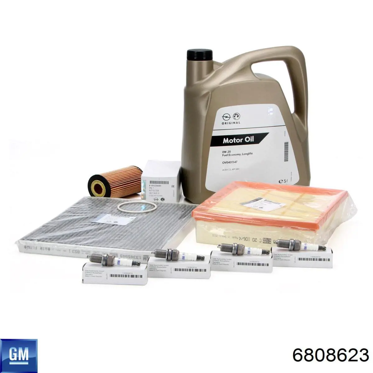 Купити 6808623 General Motors Фільтр салону вугільний