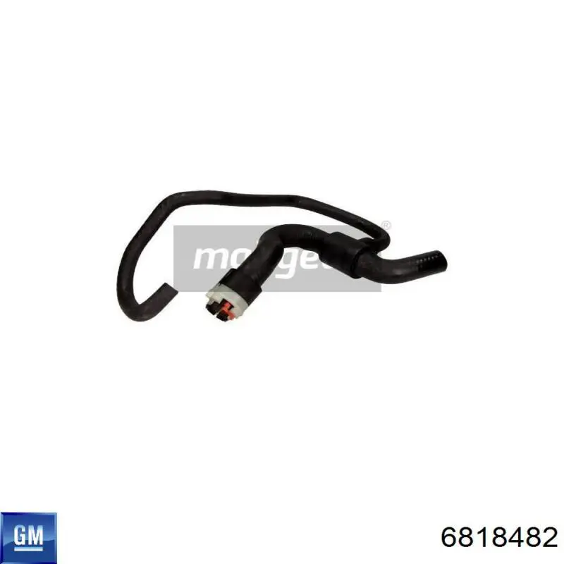 6818482 General Motors Шланг радіатора опалювача/грубки, подача