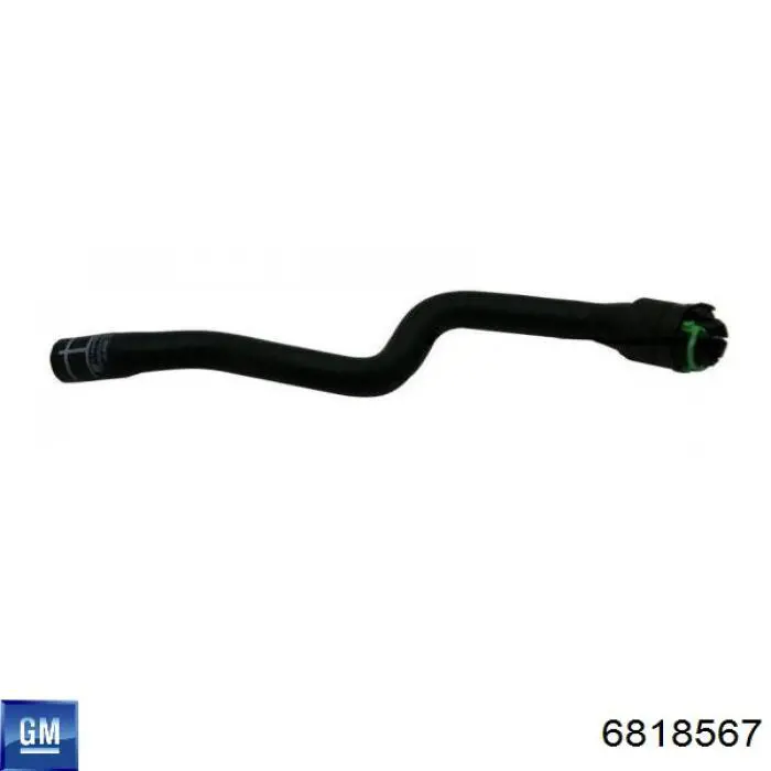 6818567 General Motors Шланг радіатора опалювача/грубки, подача