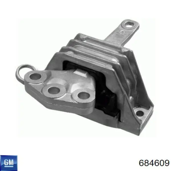 Права подушка двигуна General Motors 684609 ціна, від 62.57 USD