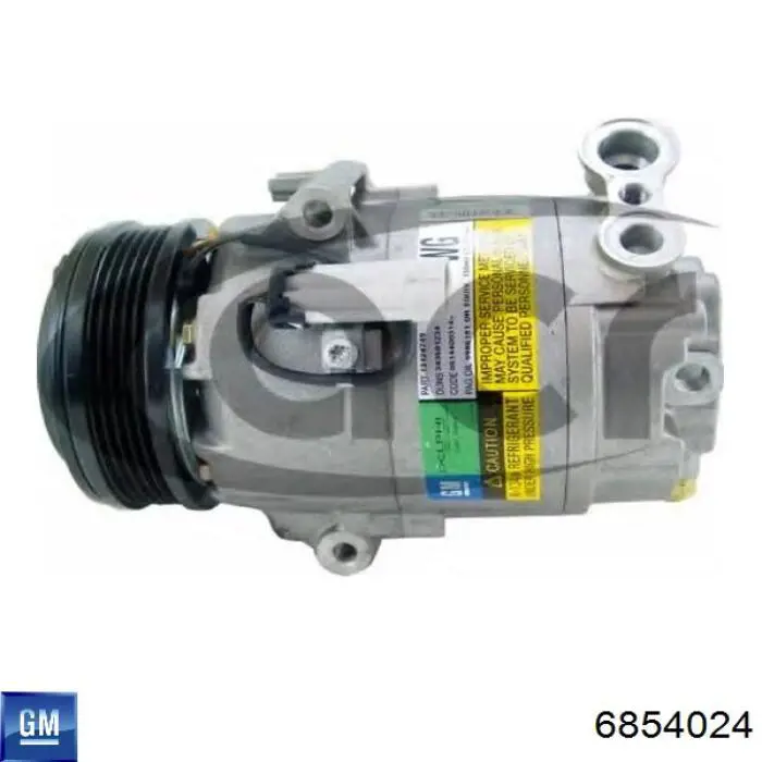 Компресор системи кондиціювання General Motors 6854024 ціна, від 170.99 USD