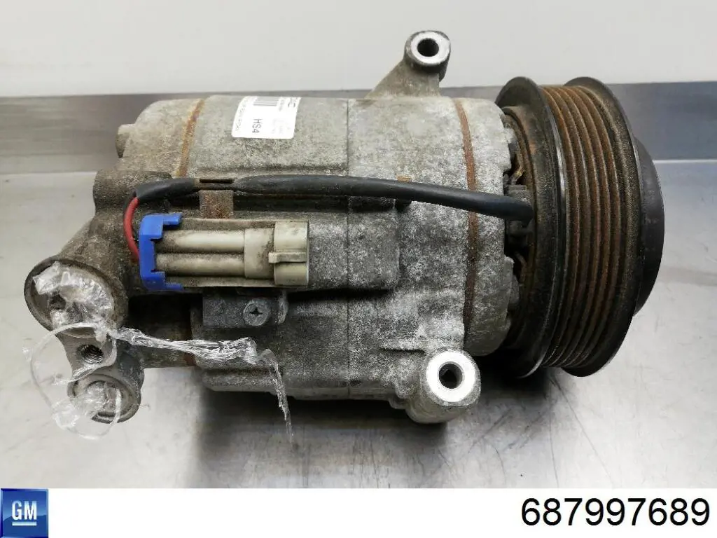 Компресор системи кондиціювання General Motors 687997689 ціна, від 235.36 USD