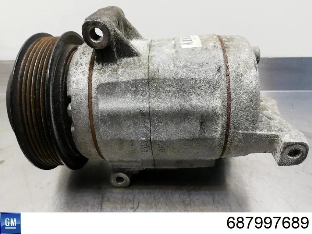 Компресор кондиціонера 687997689 General Motors